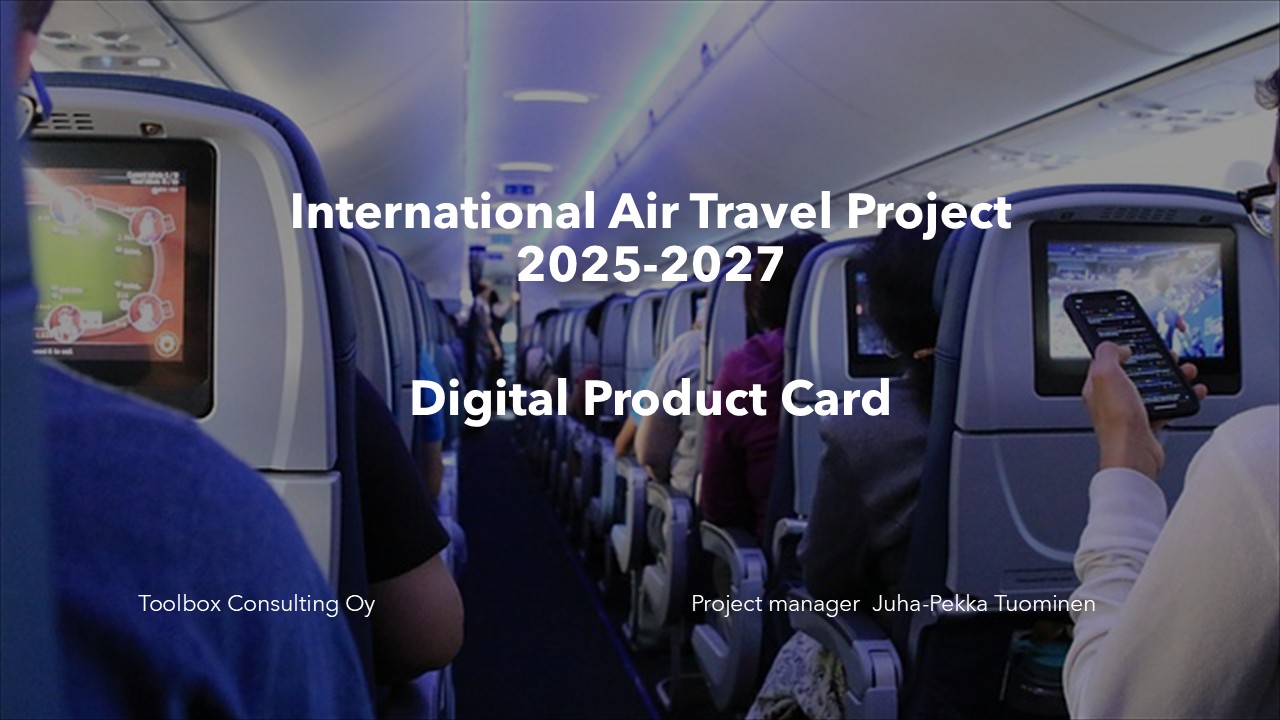 International Air Travel Project - Product Card